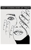 Adult Colouring Books Art Therapy: Anti-Stress Art Therapy For Busy People (Sketch Coloring Book)