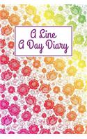 A Line a Day Diary