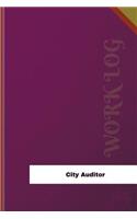 City Auditor Work Log: Work Journal, Work Diary, Log - 126 pages, 6 x 9 inches