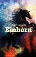 Adressbuch Einhorn