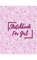 Sketchbook For Girl