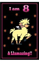 I am 8 & llamazing
