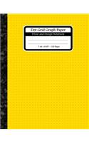 Dot Grid Graph Paper. Draw And Design Notebook: Dot Grid Graph Paper Notebook For Graphing Drawing And Sketching. Dots Are 0.2" Apart. Yellow Dot Grid Book Cover.