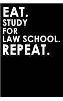 Law School Student: Lined Notebook, Journal or Diary (Size 6x9) with 120 Pages