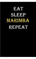 Eat, Sleep, Marimba, Repeat Journal