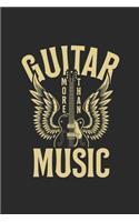Guitar More Than Music: Guitars Notebook, Dotted Bullet (6" x 9" - 120 pages) Musical Instruments Themed Notebook for Daily Journal, Diary, and Gift