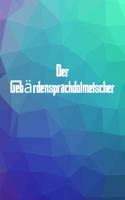Der Gebärdensprachdolmetscher