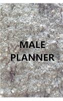 2020 Weekly Planner For Men Male Planner Engraved Carved Stone Style 134 Pages