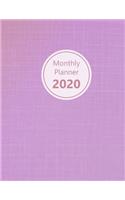 Monthly planner 2020
