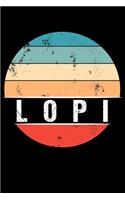 Lopi: 100 Pages 6 'x 9' -Dot Graph Paper Journal Manuscript - Planner - Scratchbook - Diary