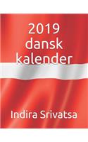 2019 Dansk Kalender
