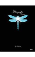 Dragonfly Journal: 100 Sheets lined: Dragonfly JOURNAL with 100 sheets lined