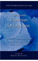 Our Favorite Christian Quotations