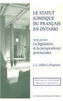 Le Statut Juridique Du Fran Ais En Ontario