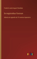 De magistratibus Flaviorum