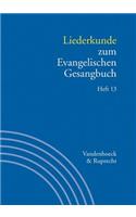 Liederkunde zum Evangelischen Gesangbuch. Heft 13