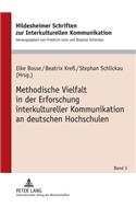 Methodische Vielfalt in Der Erforschung Interkultureller Kommunikation an Deutschen Hochschulen