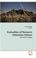 Evaluation of Resource Utilisation Pattern