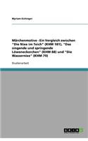 Märchenmotive - Ein Vergleich zwischen 