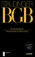 §§ 125-129; Beurkg