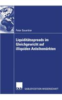 Liquiditätsspreads Im Gleichgewicht Auf Illiquiden Anleihemärkten