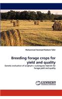 Breeding forage crops for yield and quality