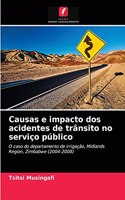 Causas e impacto dos acidentes de trânsito no serviço público