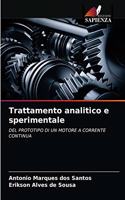 Trattamento analitico e sperimentale