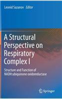 A Structural Perspective on Respiratory Complex I
