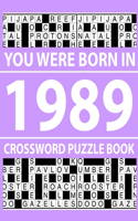 Crossword Puzzle Book 1989: Crossword Puzzle Book for Adults To Enjoy Free Time