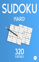 Sudoku Hard: Sudoku Book With 320 Hard Sudoku Puzzles For Adults, Vol 1