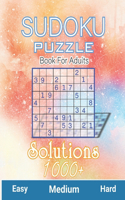 1000+ Sudoku Puzzles Book For Adults Easy Medium Hard Solution