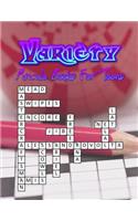 Variety Puzzle Books For Teens