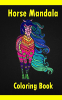 Horse Mandala Coloring Book