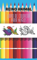 REINO ANIMAL - Libro De Colorear Para Niños