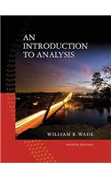 An Introduction to Analysis
