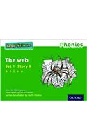 Read Write Inc. Phonics: Green Set 1 Storybook 8 The Web