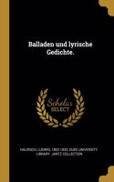 Balladen und lyrische Gedichte.