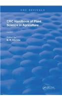 CRC Handbook of Plant Science in Agriculture