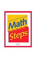 Math Steps: Student Edition Grade 6 2000(Houghton Mifflin Math Steps)