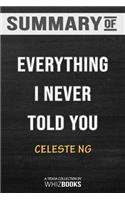 Summary of Everything I Never Told You