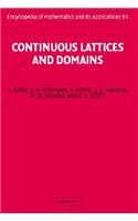 Continuous Lattices and Domains