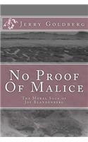 No Proof Of Malice