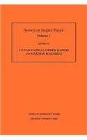 Surveys on Surgery Theory (Am-145), Volume 1