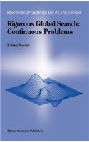 Rigorous Global Search: Continuous Problems