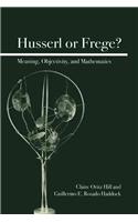 Husserl or Frege?