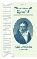 Schopenhauer: Manuscript Remains (V1)