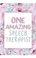 One Amazing Speech Therapist