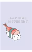 Sashimi Different Notebook Journal