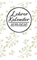 Lehrer Kalender 2019 / 2020